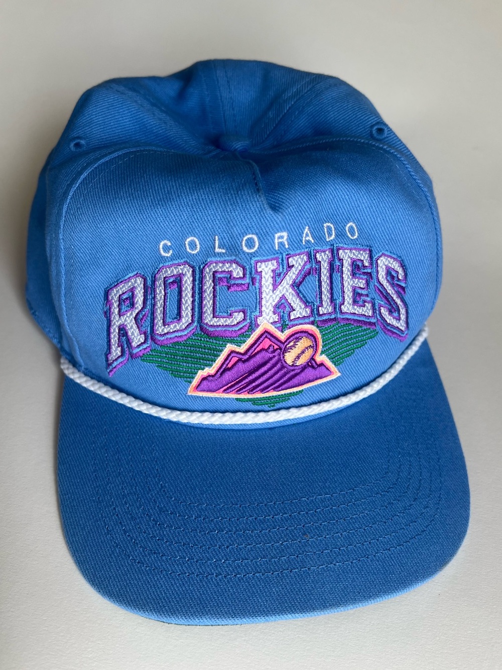 Colorado Rockies Cap Light Blue ‘47 Brand Connect Panoma Hitch Snapback Hat